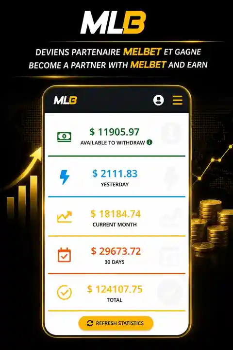 Deviens partenaire MelBet et gagne