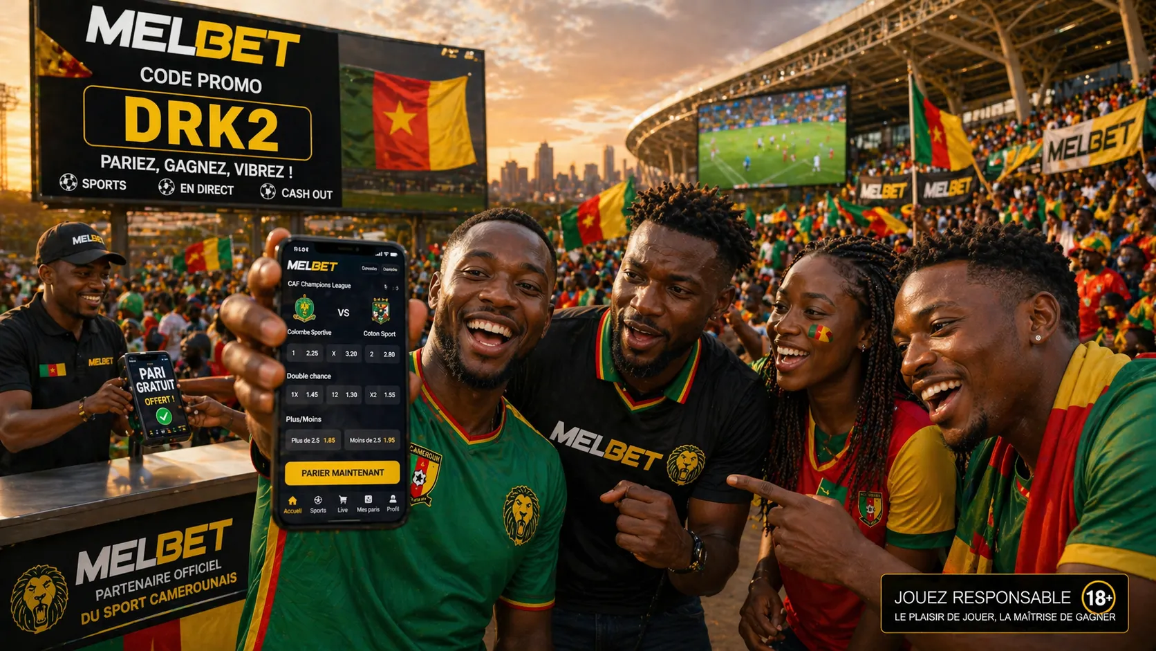 Le Cameroun est une nation de football.