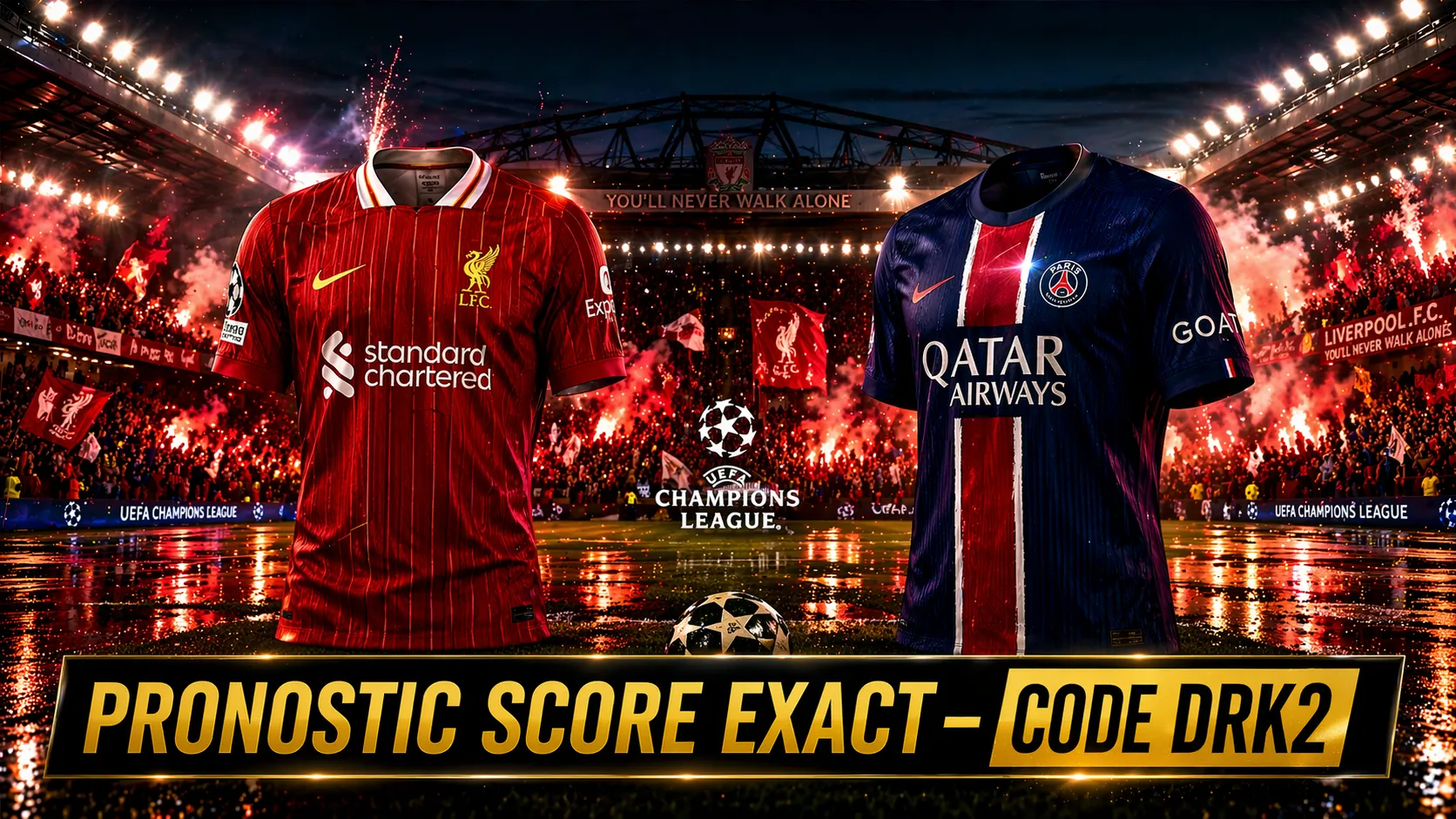 Liverpool – PSG : pronostic score exact, statistiques LDC 14 avril 2026 | PronoScout
