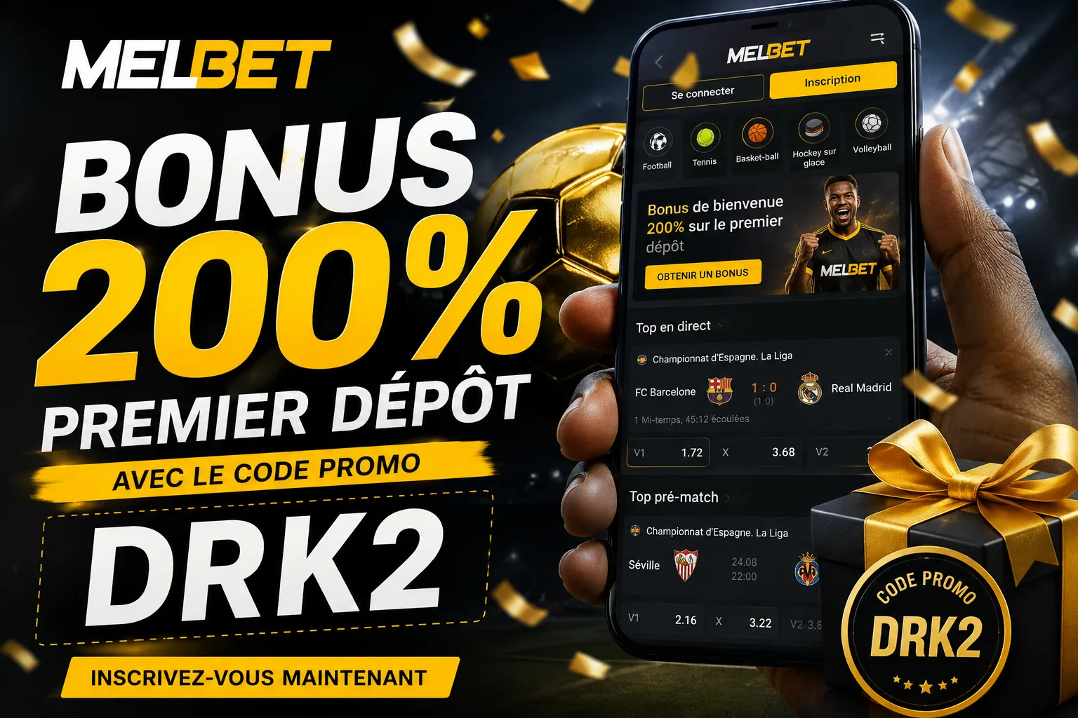 Code promo MelBet 2026 - image 2