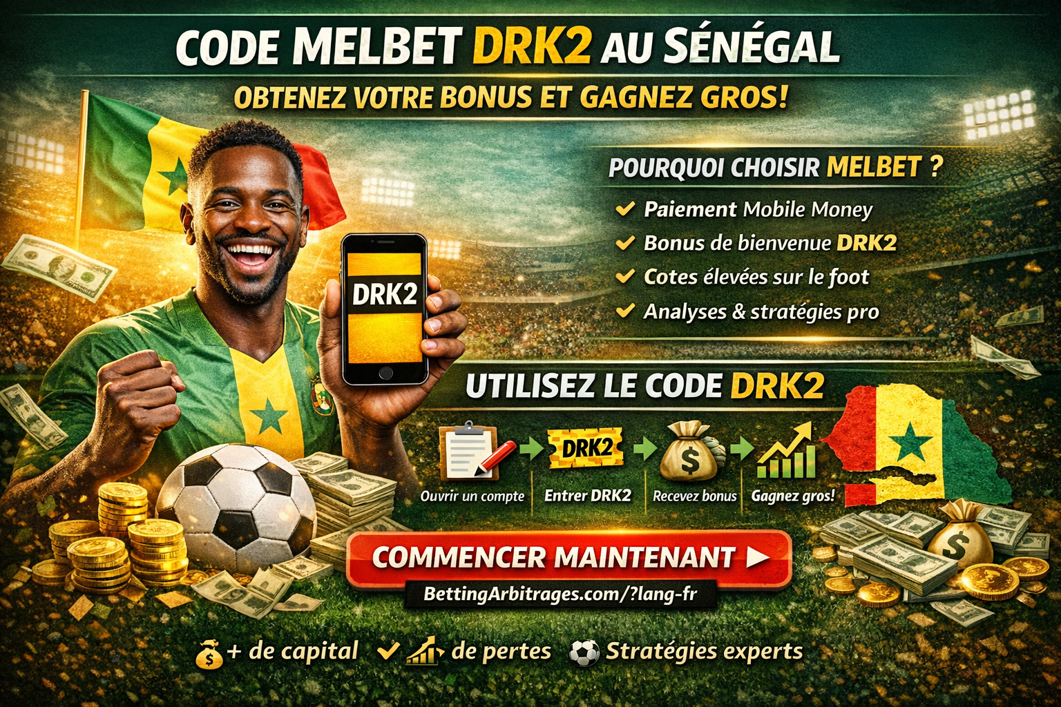 Code MelBet DRK2 Sénégal
