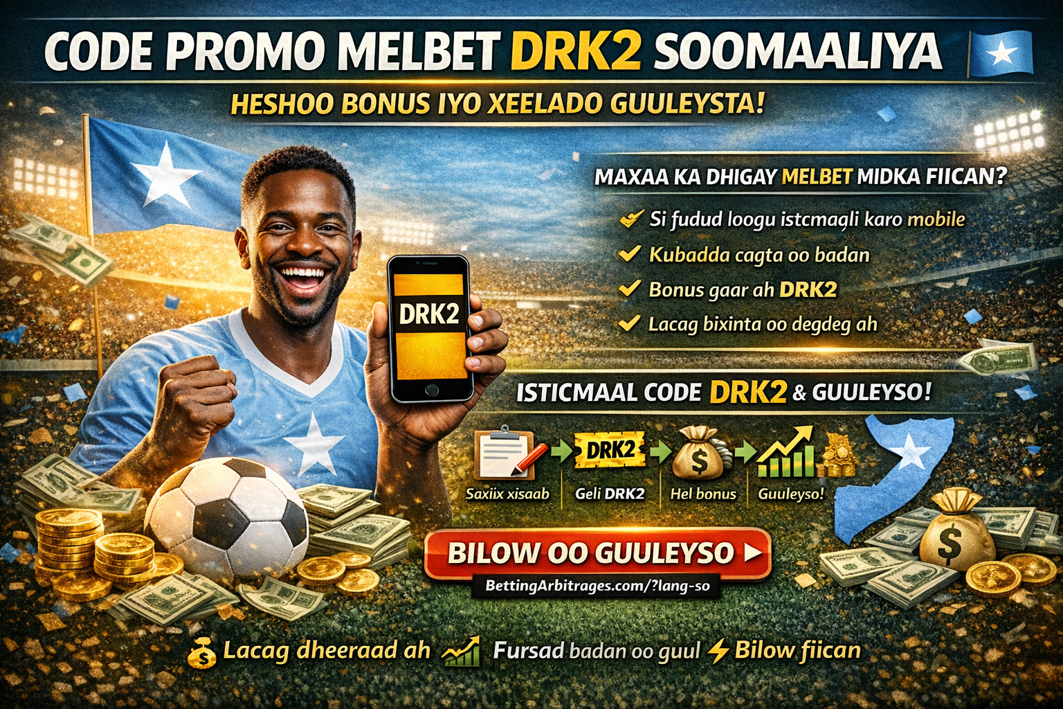 MelBet DRK2 Soomaaliya