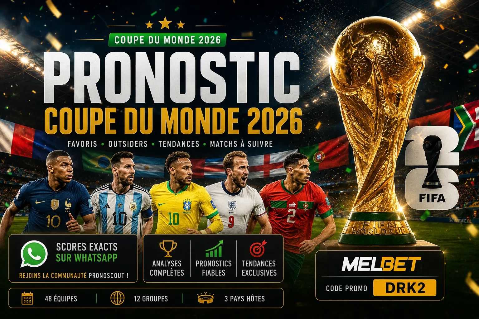 Pronostic Coupe du Monde 2026