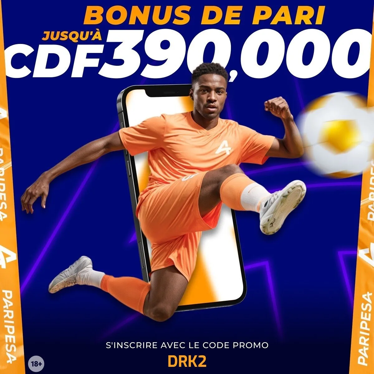 Code Promo PariPesa DRK2 - Paripesa - PronoScout DRK2