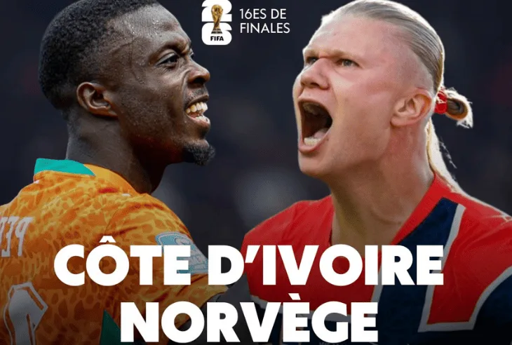 Côte d'Ivoire vs Norvège : analyse complète Coupe du Monde 2026, Haaland face aux Éléphants